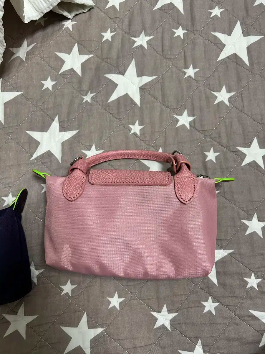 Longchamp ロンシャン または ル プリアージュ ミニ ポーチ ピンク