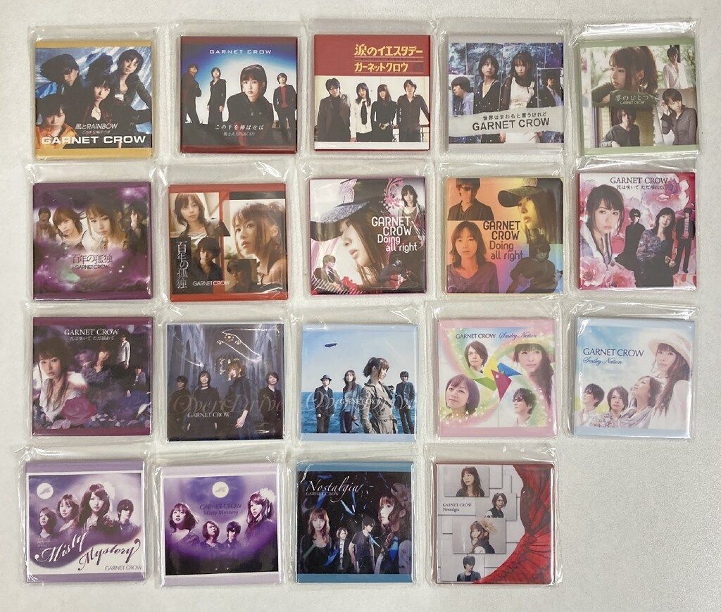 livescope ~THE FINAL~ GARNET CROW ロト缶マグネット 全63種コンプ