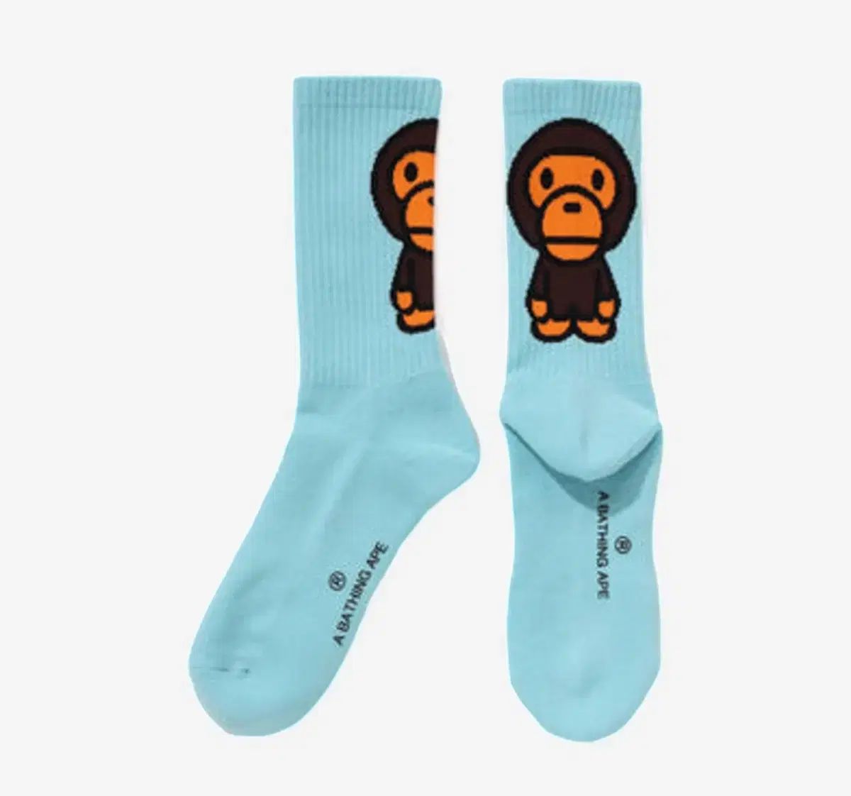 A BATHING APE アベイシングエイプ ベイビーミロ ソックス 靴下 M