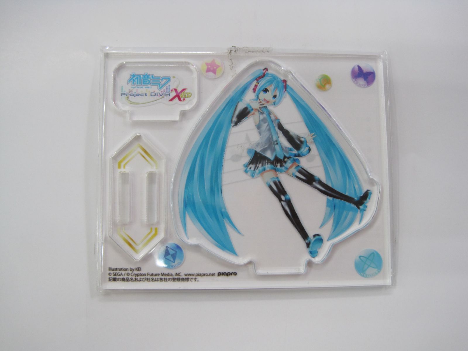 初音ミク-Project DIVA-XD 特製アクリルスタンド 非売品 特典 PS4『初音ミク -Project DIVA- X HD』の予約購入特典が「特製