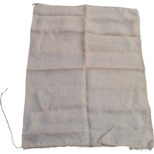 TRUSCO(トラスコ) 麻袋 口紐付き 100cmX75cm 500g AB-100X75 x 20 枚【ケース販売】