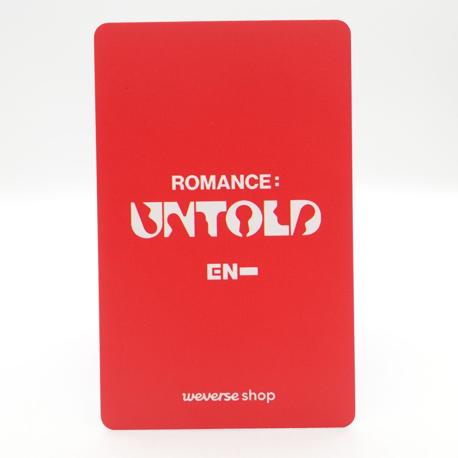 ENHYPEN ソンフン ROMANCE:UNTOLD WEVERSE SHOP YOUTUBE GIFT