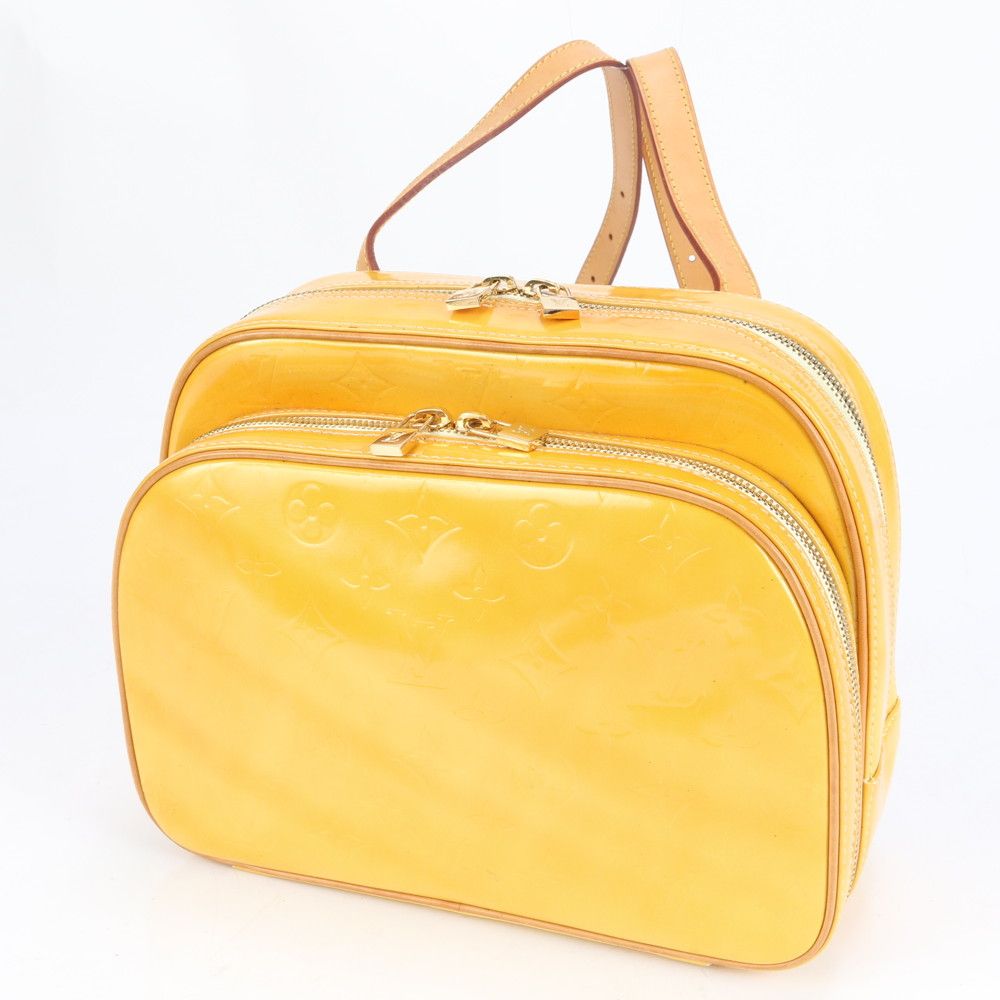 ルイヴィトン モノグラム ヴェルニ マーレイ M91040 レザー リュック