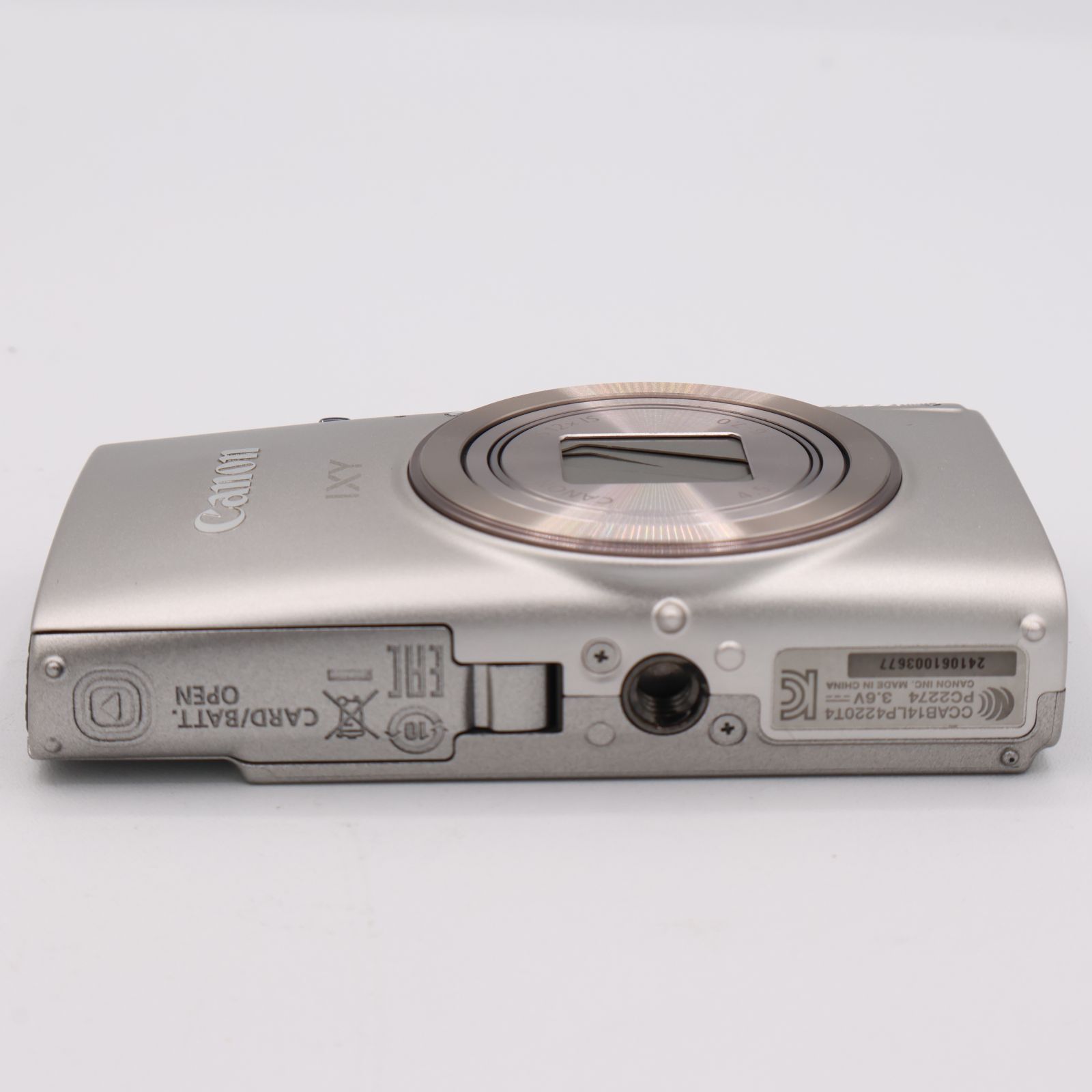 Canon キヤノン コンパクトデジタルカメラ IXY 650 シルバー