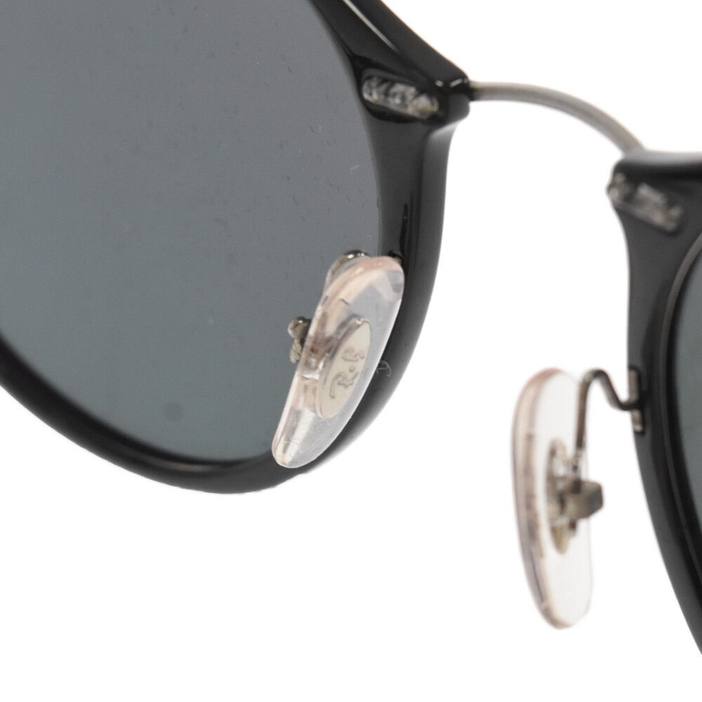 Ray-Ban ブラック サングラス ウェリントンスタイル Ray Ban (レイバン) Light Ray ウェリントン サングラス RB7073