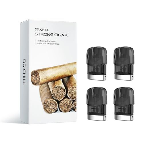 Dr.Chill ドクターチル カートリッジ フレーバー 電子タバコ ベイプ vape シーシャ 爆煙 大容量 禁煙 ニコチン無し タール無し 本体別売り コーラメンソール アイスレモン ストロングシガー ストロングシガー 716f14d1