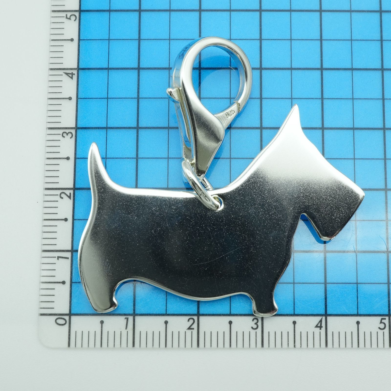 極美品 ティファニー ドッグ チャーム 希少 犬モチーフ/25-592S