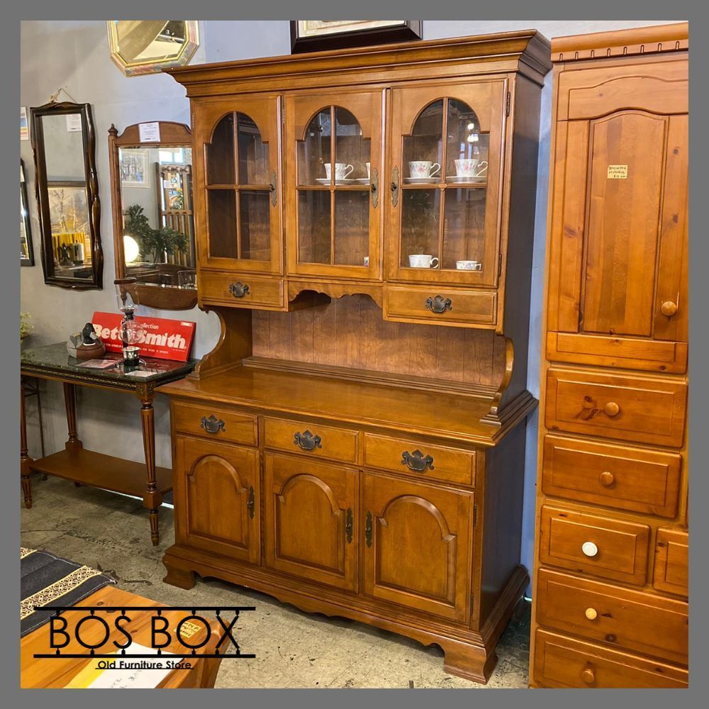 ETHAN ALLEN イーセン アーレン キャビネット ガラスケース 飾り棚