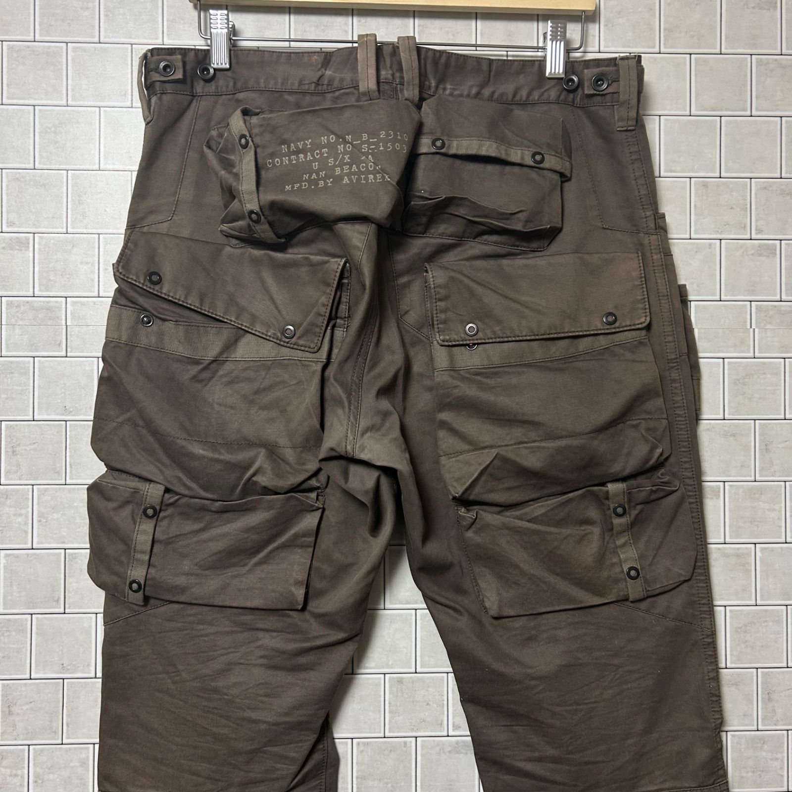 AVIREX アヴィレックス C-1 FATIGUE PANTS 8ポケットカーゴ