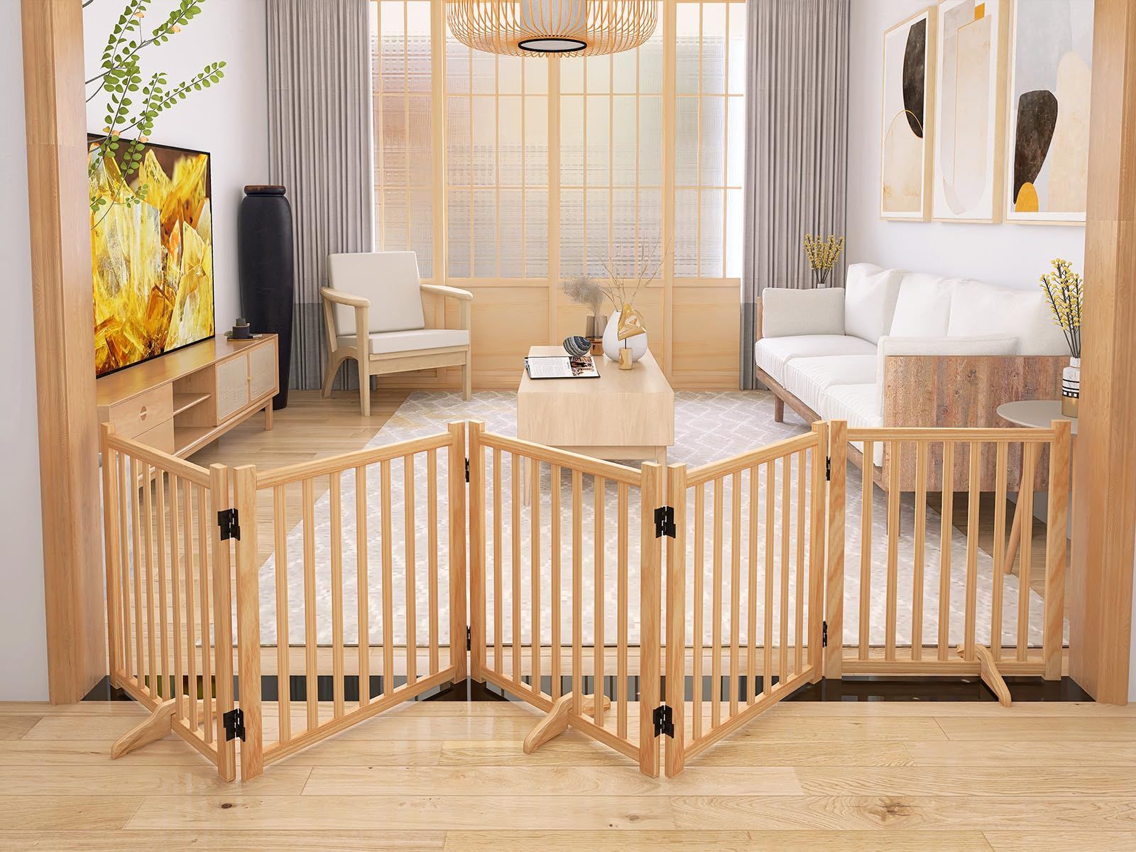 ペット用家具フェンス 安全柵