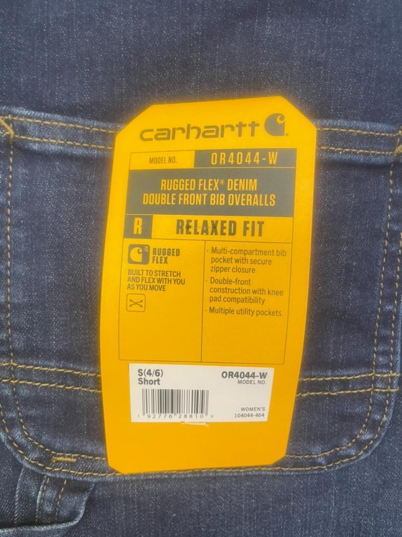 ★新品★Carhartt(カーハート) サイズ:Small-Short レディース オーバーオール