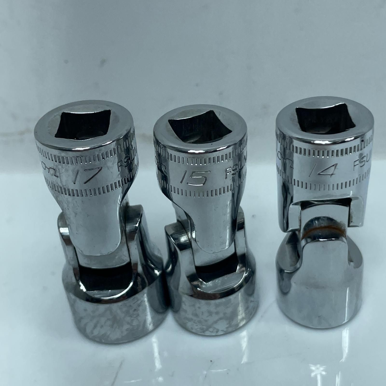 Snap-on スナップオン ユニバーサル ソケット FSUM10 12 13 14 15 17 6個セット