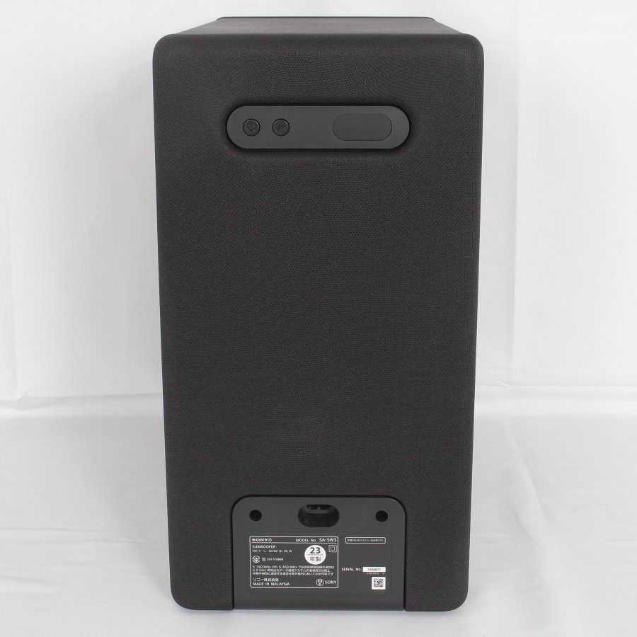 美品】SONY SA-SW3 ブラック サブウーファー ホームシアター
