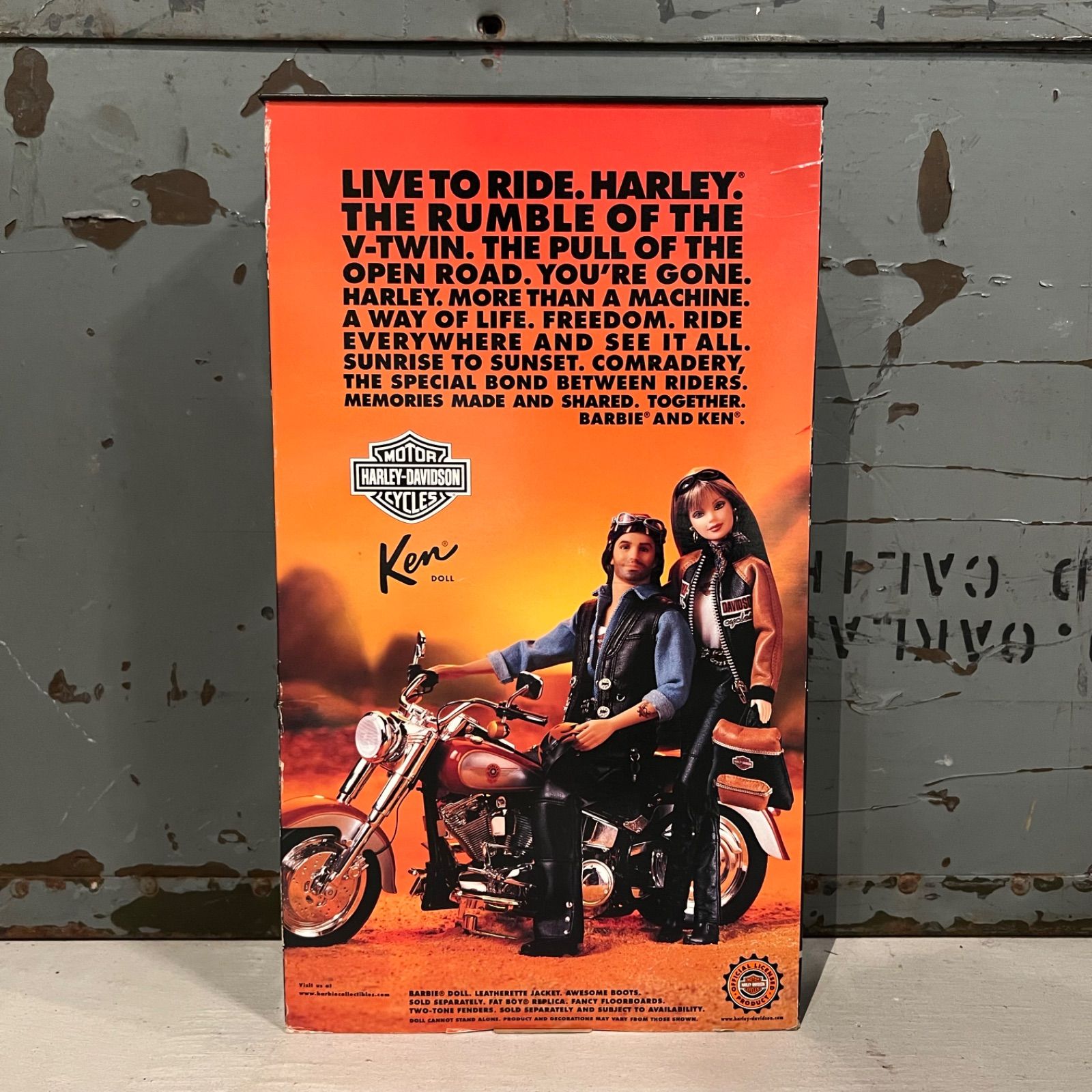 1999年 マテル社製 ハーレーダビッドソン バービーコレクション ケン