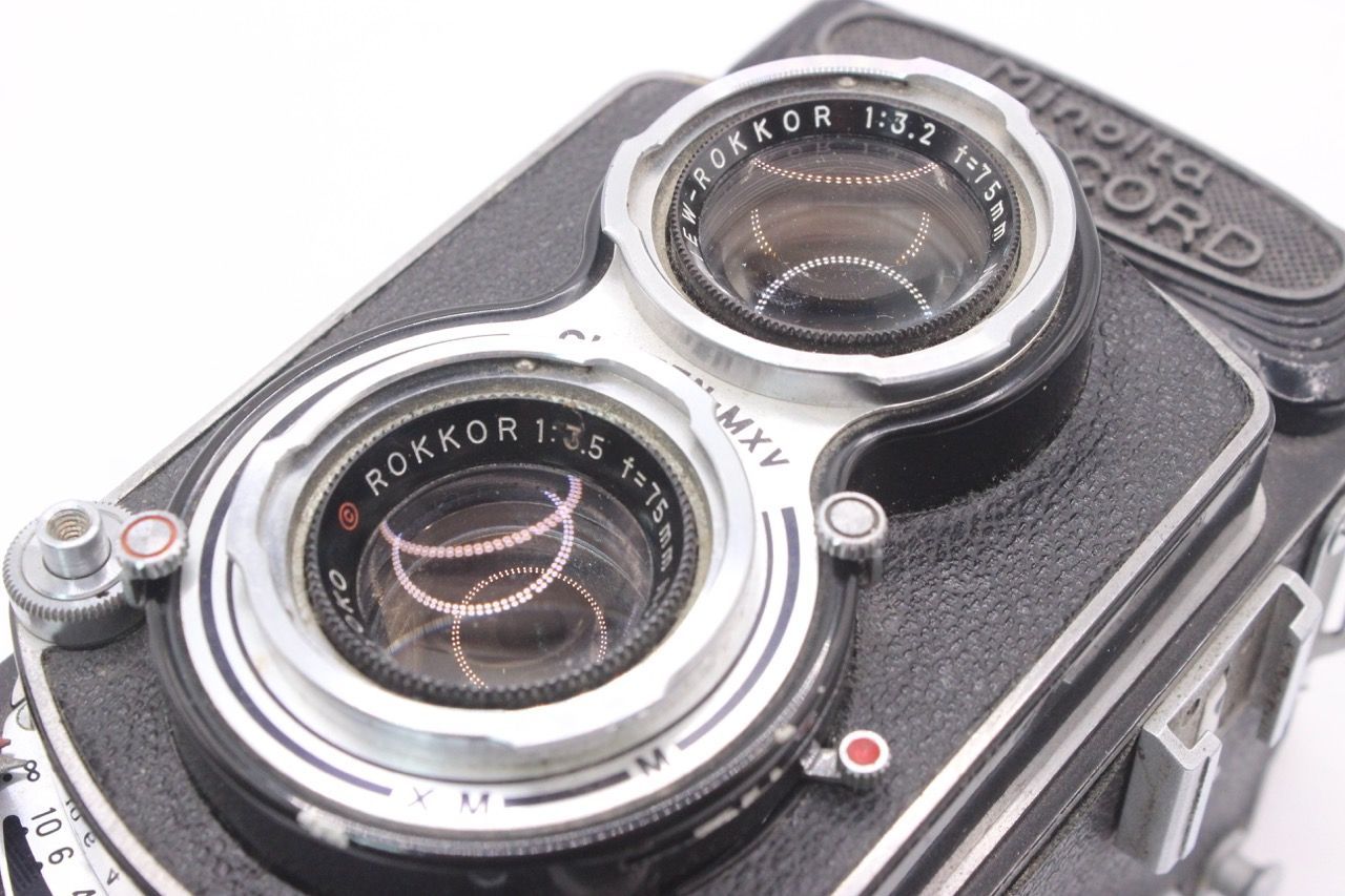  品 ミノルタ MINOLTA CHIYOKO ROKKOR 75 mm F 3 5 4441104 RO 3009 二眼レフカメラ フィルムカメラ