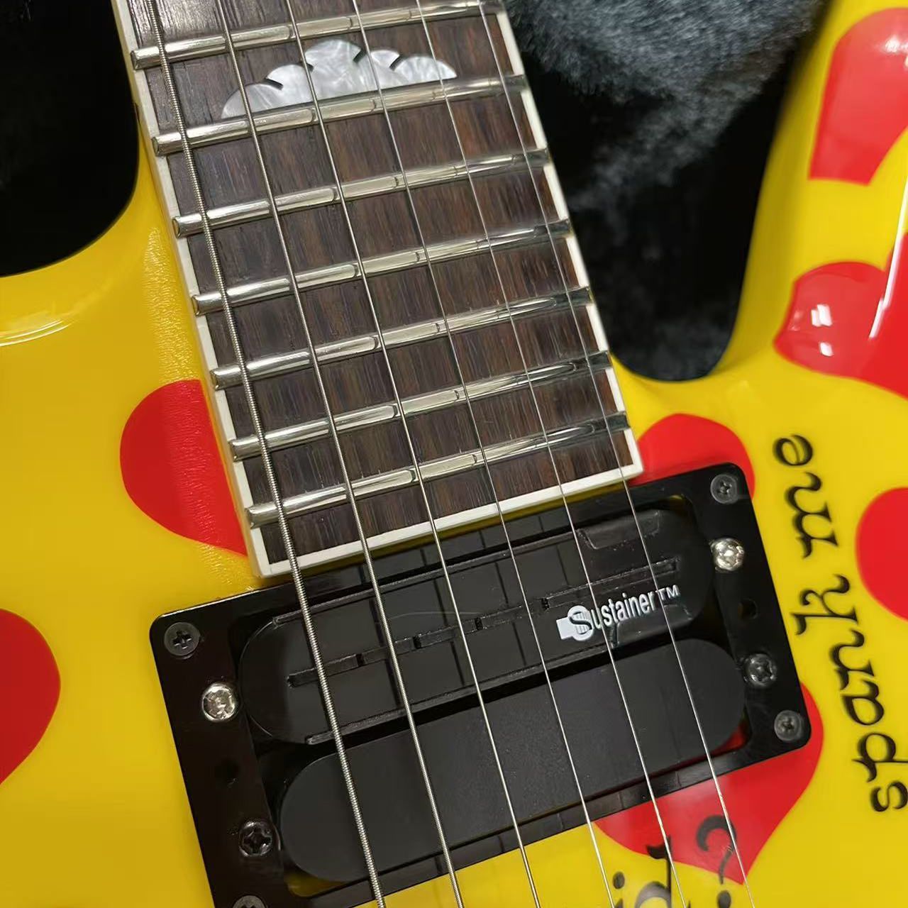 FERNANDES （Burny） MG-380S HY イエローハート X Japan hide