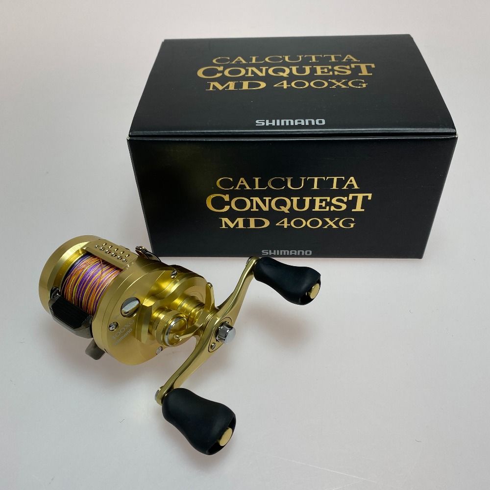 SHIMANO シマノ 23カルカッタコンクエストMD 400XG 右ハンドル 045959