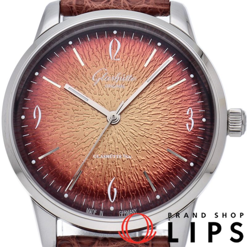 グラスヒュッテ・オリジナル ヴィンテージ シックスティーズ ウォッチ 39mm 1-39-52-13-02-04 箱 保証書 SS