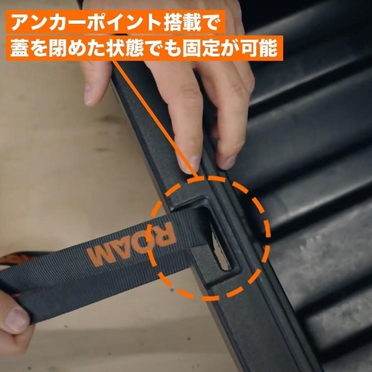 ロームアドベンチャー コンテナボックス 83リットル SLATE 頑丈 アウトドア 防災 ラギットケース ROAM ADVENTURE CO. RUGGED CASE 83L OLIVEOS_COM_TR