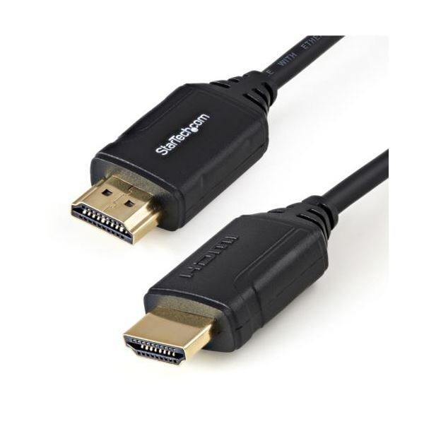 まとめ StarTech.com ハイスピード HDMIケーブル 0.5m オス-オス ブラック HDMM50CMP 1本 ×3セット