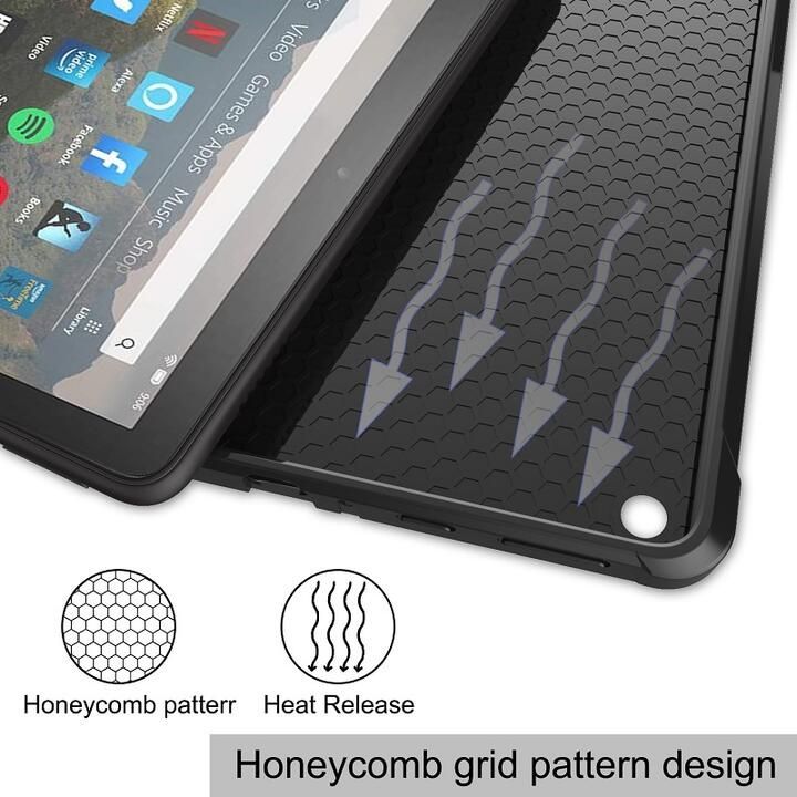 amazon Fire HD 8 2020/Fire HD 8 Plus 第10世代通用 タブレット用 PU