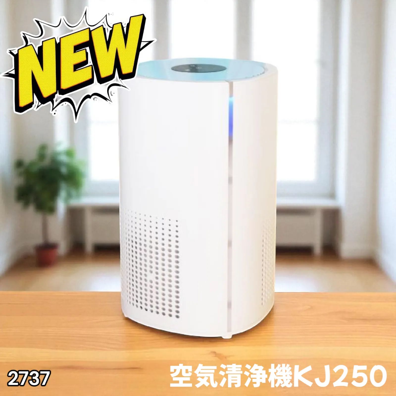 2737 空気 清浄機 小型 ミニ 花粉症 除菌 消臭 省エネ 花粉 対策