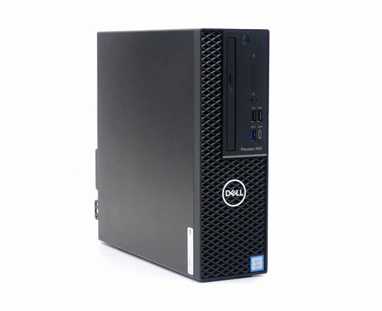 DELL Precision 3431 SFF Core i7-9700 3GHz 16GB 256GB NVMe SSD 1TB HDD Quadro P1000 Windows11 Pro 64bit