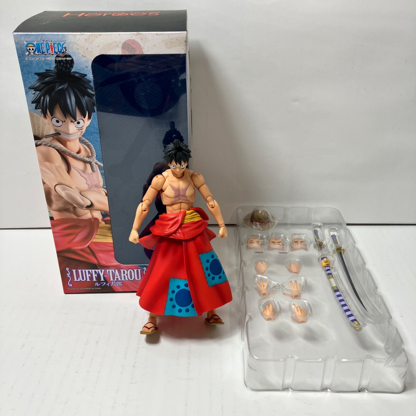 瀬戸店】ルフィ太郎 ヴァリアブルアクションヒーローズ ONE PIECE 