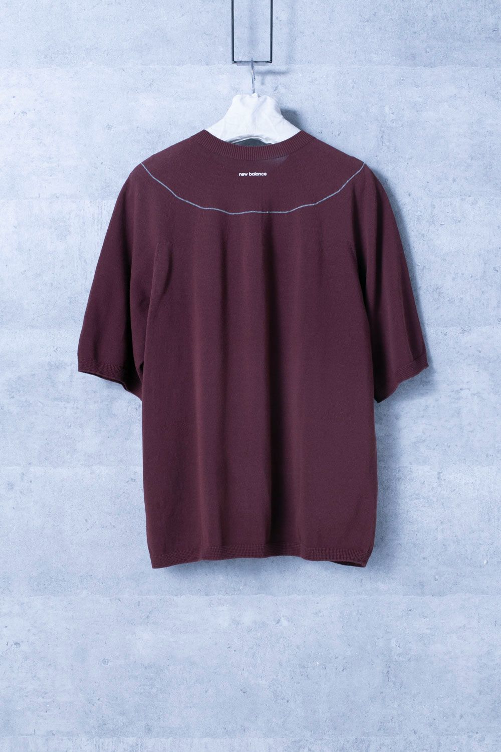 【美品】 AURALEE × New Balance 半袖 ニット S ブラック AURALEE×New Balance オーラリー×ニューバランス Knit crew
