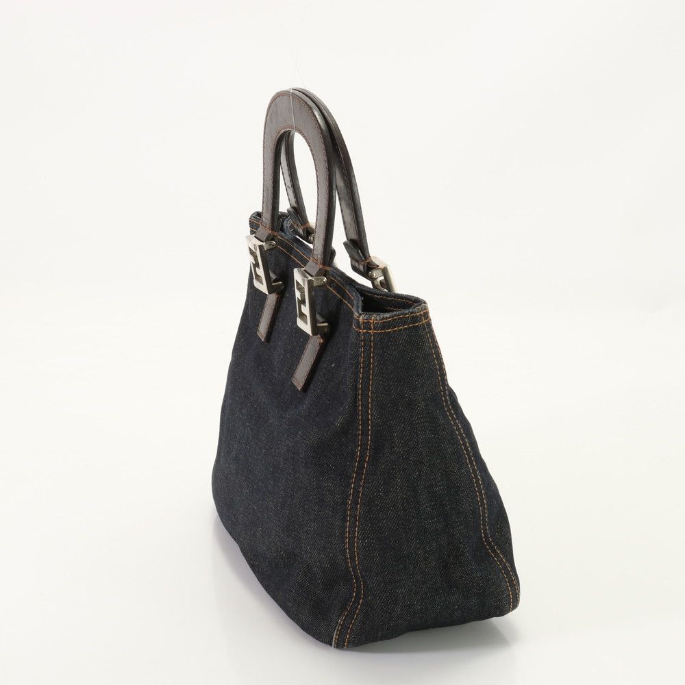 FENDI フェンディ アクセサリーポーチ デニム インディゴ ハンドバッグ FENDI フェンディ マンマバケット ショルダーバッグ デニム