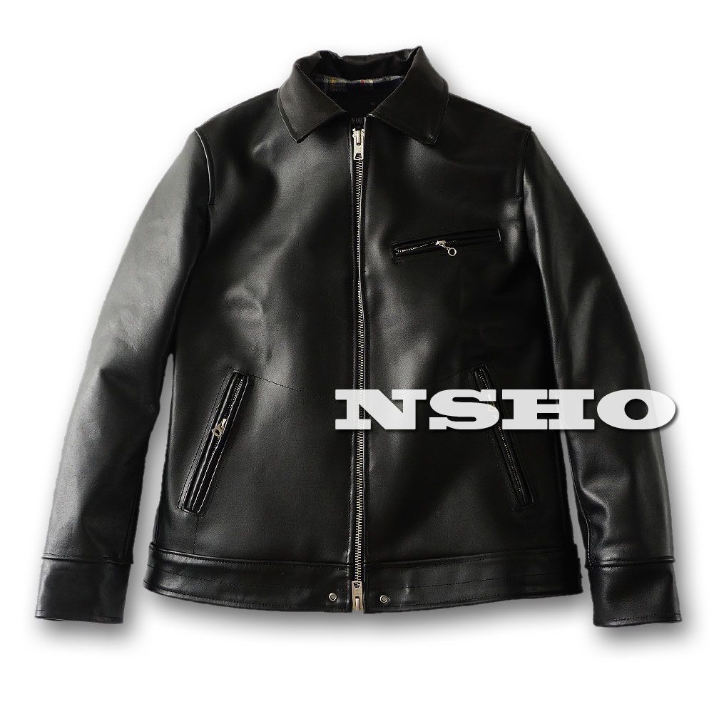 最上級ホースハイド復刻30'sスタイルシングルライダースレザージャケット馬皮 新作 最上級 ホースハイド 復刻 30'sスタイル シングルライダース