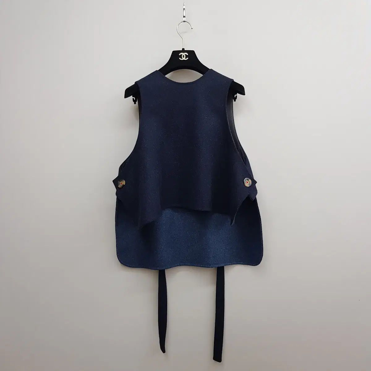 ENFOLD ネイビー ベスト 38 ENFOLD ネイビー ベスト 38サイズ 【公式通販】