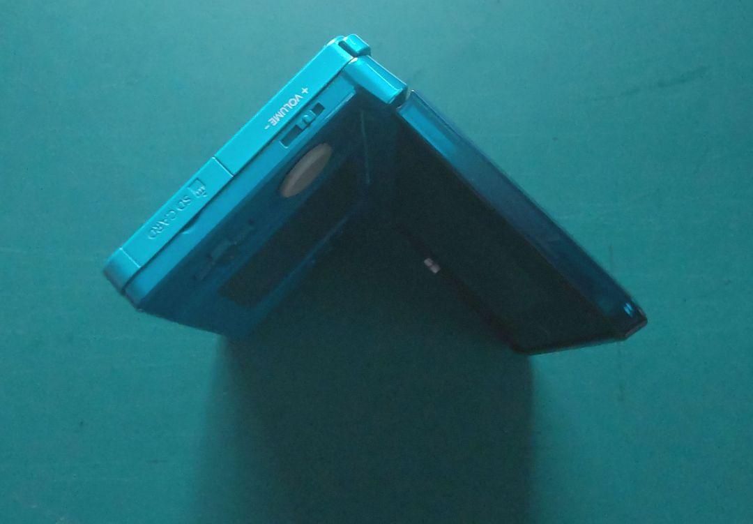 F76【中古・良品3DS】ニンテンドー3DS アクアブルー外箱 付属品完備