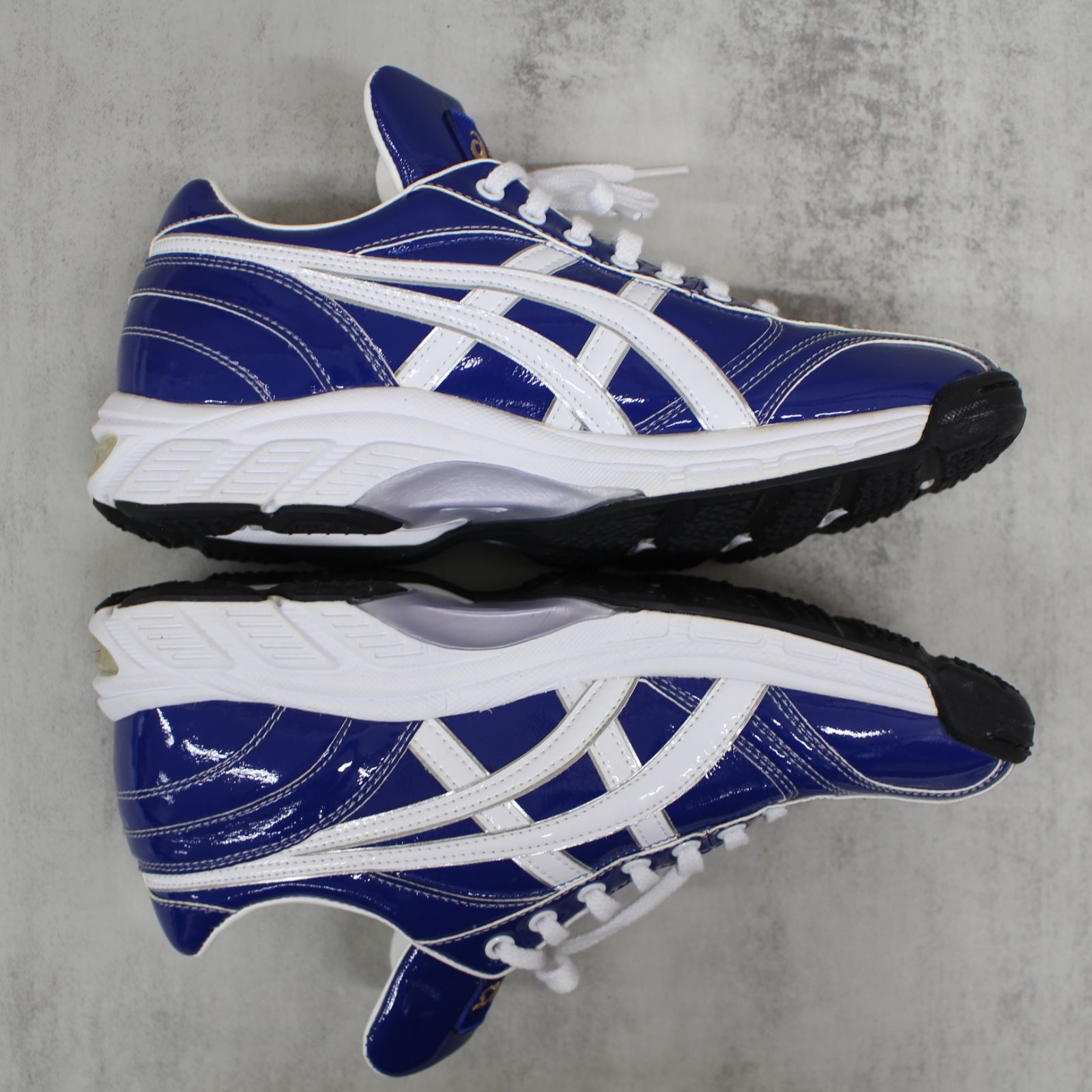 S084)asics/アシックス ゴールドステージ トレーニングシューズ ブルー