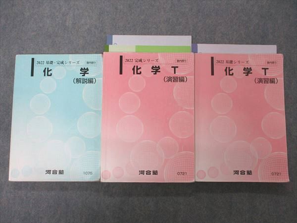 人気満点 【解説プリント付き】河合塾 化学Tテキスト(演習編) 参考書