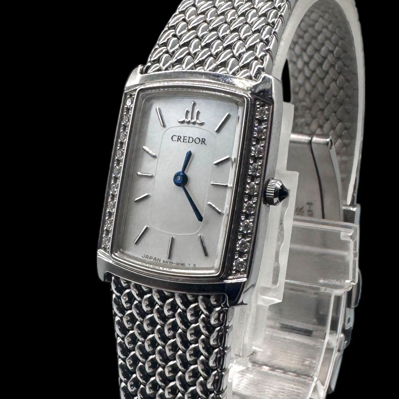 稼働 美品 SEIKO セイコー CREDOR クレドール シグノ ダイヤベゼル
