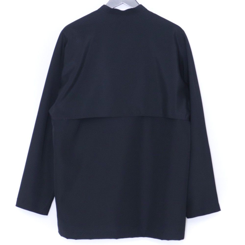 JIL SANDER バンドカラー 長袖シャツ サイズ39 ブラック J21DL0008