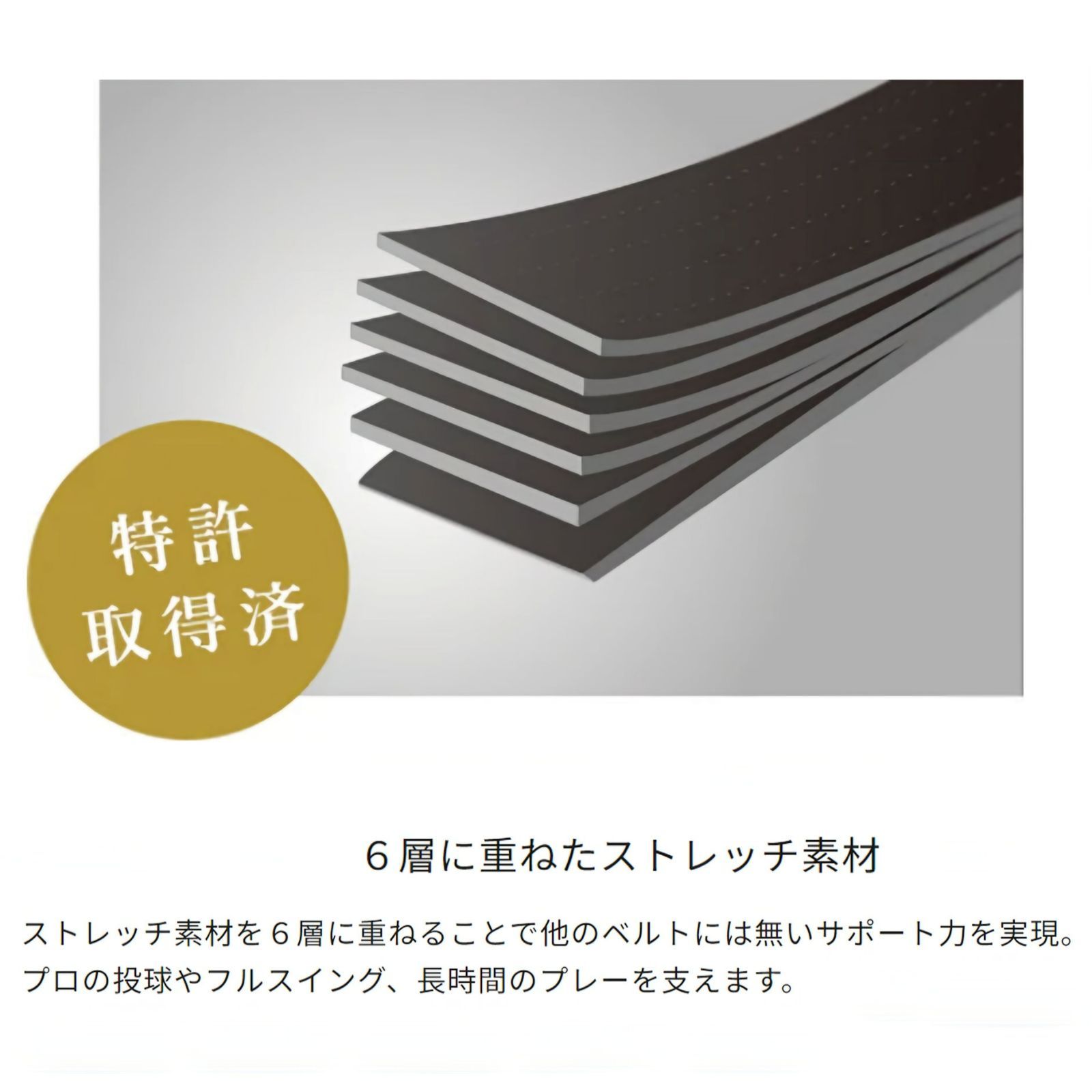 の野球ベルトサポーター cgb03
