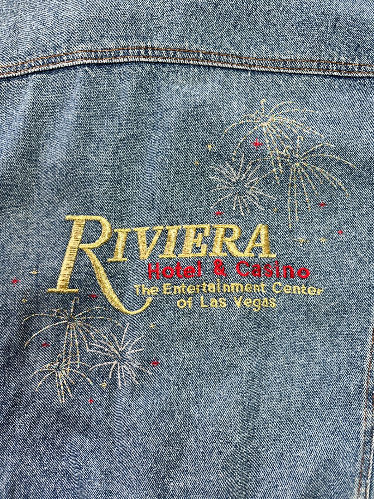 RIVIERA BLUES デニムジャケット レトロ 刺繍 - メルカリ