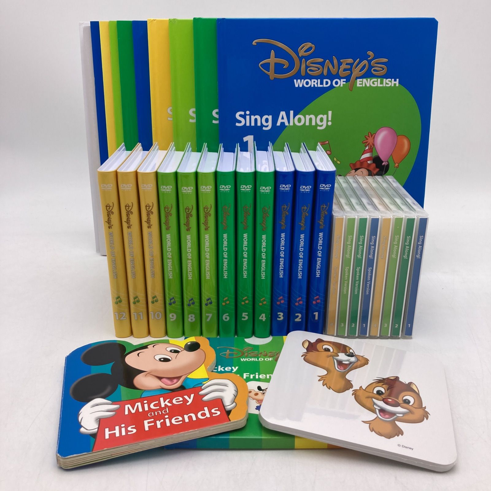 2018年購入 シングアロングセット 新子役 DVD12枚 絵本＆CD 字幕あり 