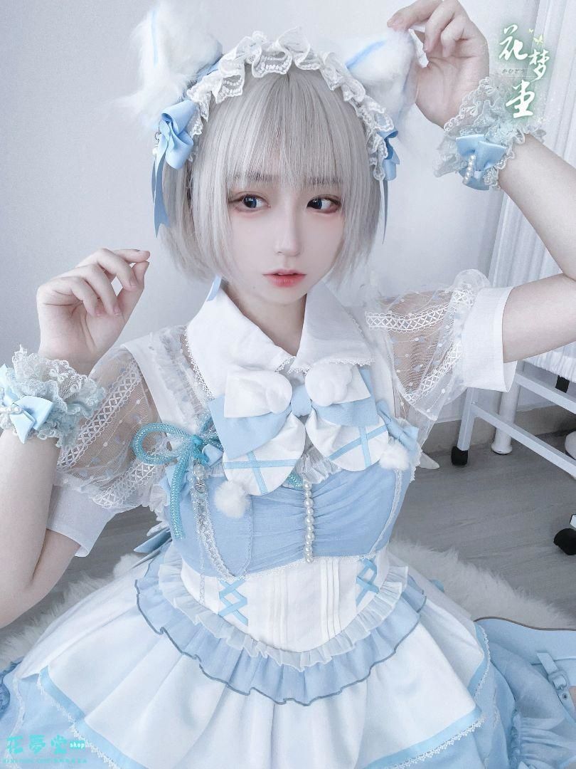 【特価セール・SALE】 25年 コスプレ ドレスロリータセット 仮装 オリジナル 洋服 ロリータ ワンピース 撮影会 舞台 イベント 原野空間-189