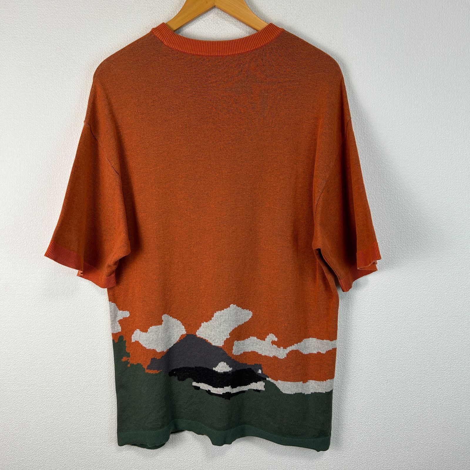 Kota Gushiken コウタグシケン SS23 ニットTシャツ サマーニット 総柄 