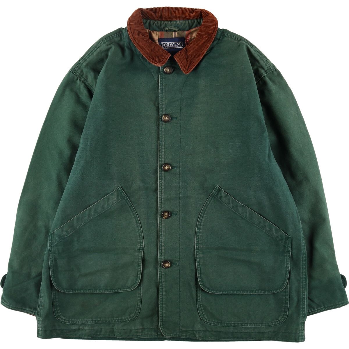 古着 90年代 ランズエンド LANDS' END ダック ハンティングジャケット メンズL相当 ヴィンテージ/eaa497275