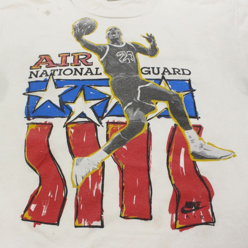 90s NIKE Air Jordan TシャツUSA製ビンテージ バスケNBA 90s NIKE Air Jordan TシャツUSA製ビンテージ バスケNBA 古着 90's USA