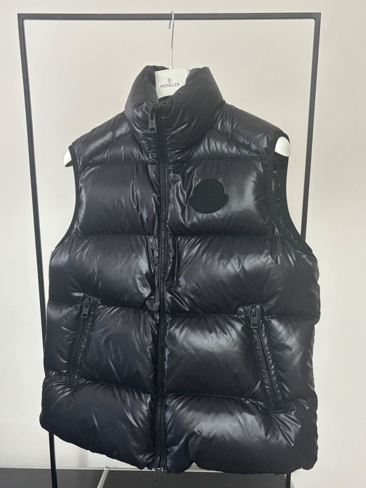 美品】23区 レザージャケット シープレザー ノーカラージャケット 羊革