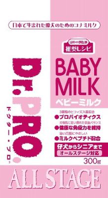 同梱不可 6個セット ニチドウ Dr.PRO. ベビー ミルク 犬用 300g