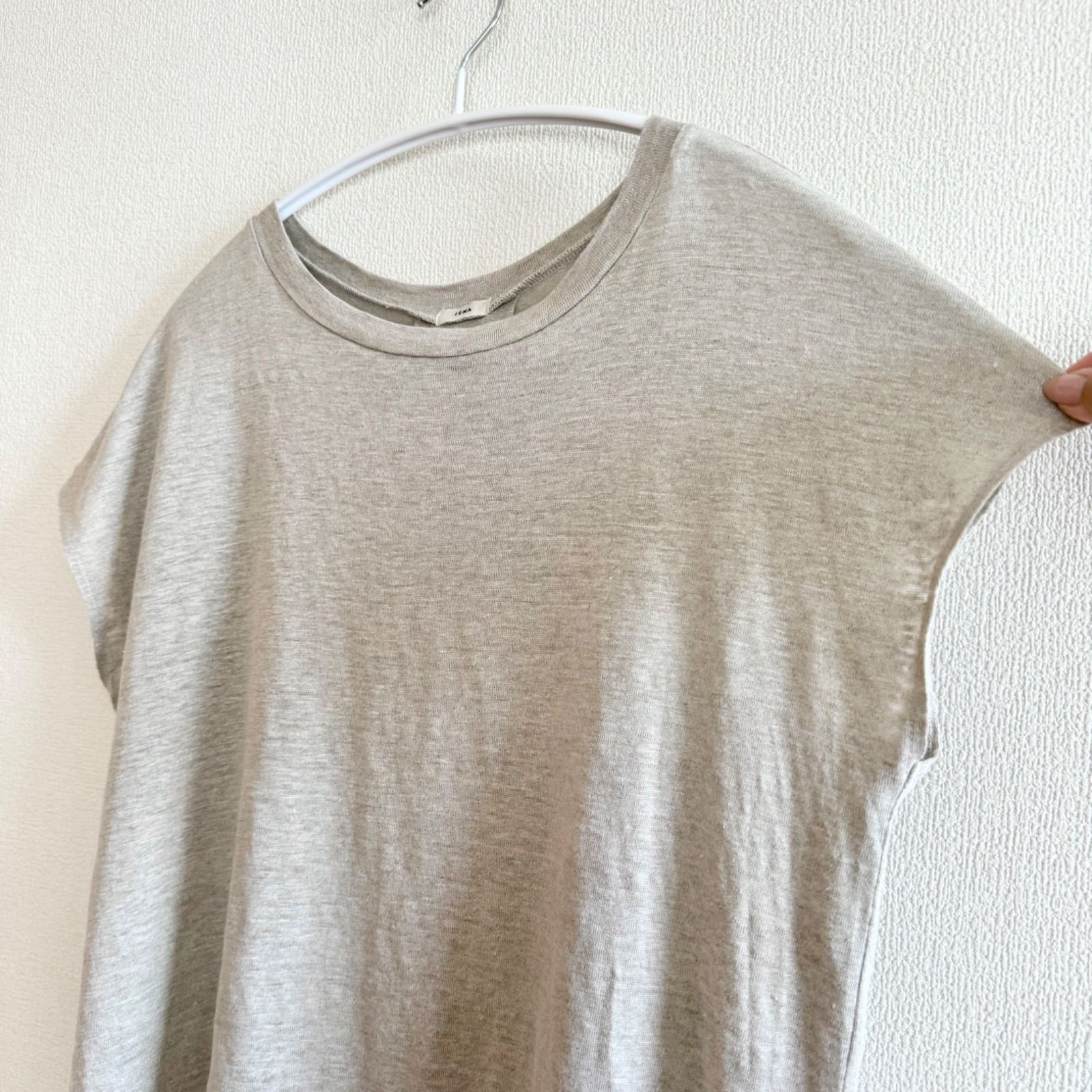 イエナ♡今期ボーダーフレンチスリーブTシャツ ブラック新品
