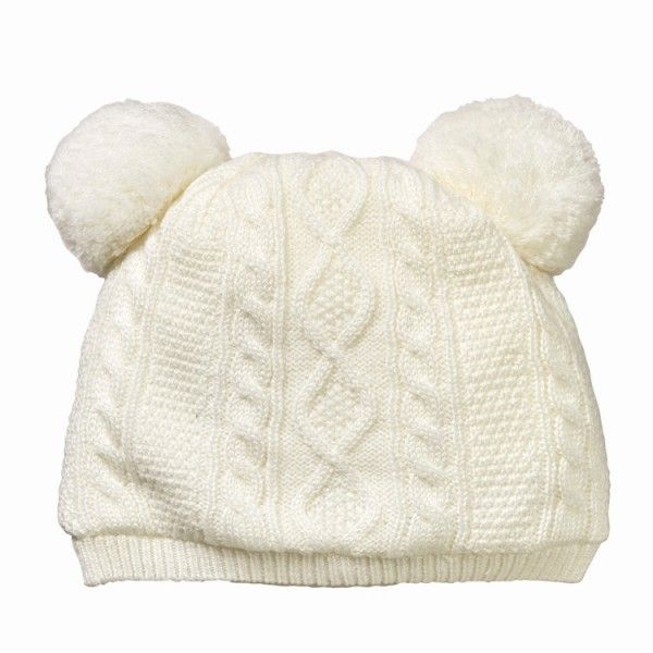 ミキハウス正規販売店|ミキハウス ベビー mikihouse ふんわりソフトなケーブル編みニットフード フリー 44-48cm 白 01 STEELWINDOWSANDDOORS_COM