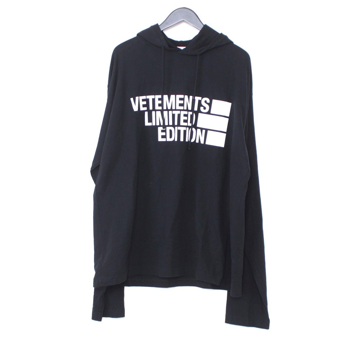 VETEMENTS ビッグロゴスウェットパーカー XSサイズ - GRAIZ-UsedBrand