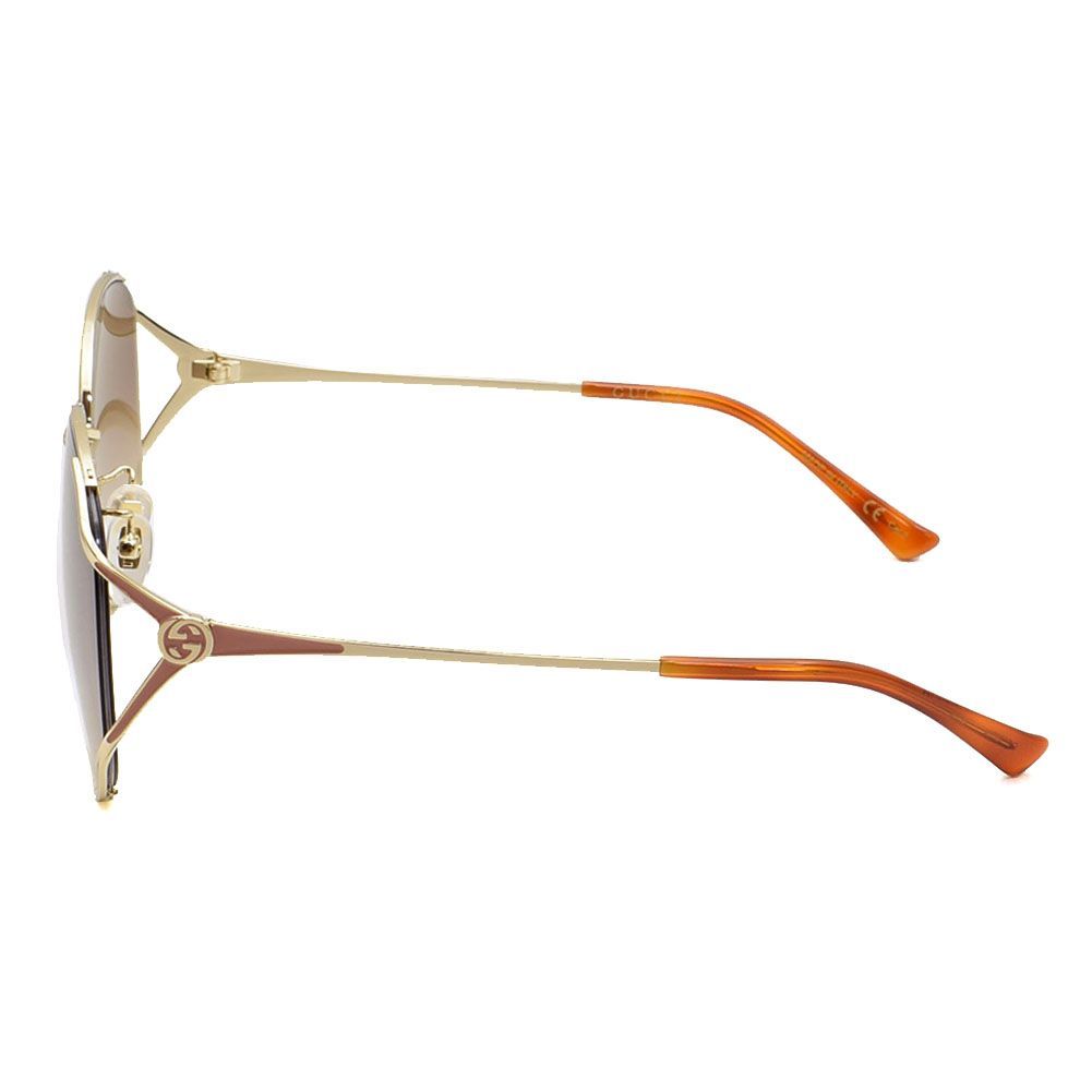 GUCCI サングラス GG0650SK-004 GOLD アジアンフィット グッチ GUCCI サングラス アジアンフィット ゴールド ブラウン